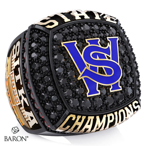 Sitka High School Baseball 2025 Championship Ring - Design 1.1