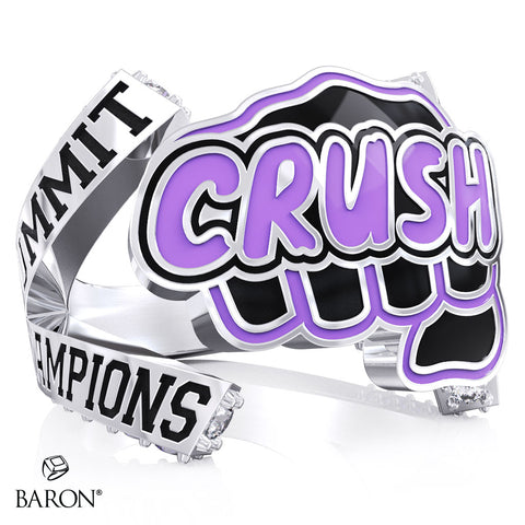 South Coast Cheer 2025 Crush Large U16 Level 2 Championship Ring - Design 2.2