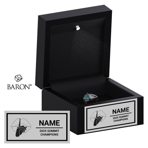 South Coast Cheer 2025 Hush International Junior 4 Championship Black LED Ring Box