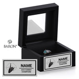 South Coast Cheer 2025 Hush International Junior 4 Championship Black Window Ring Box