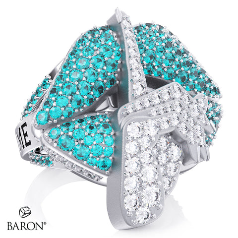 South Coast Cheer 2025 Hush International Junior 4 Championship Ring - Design 1.3