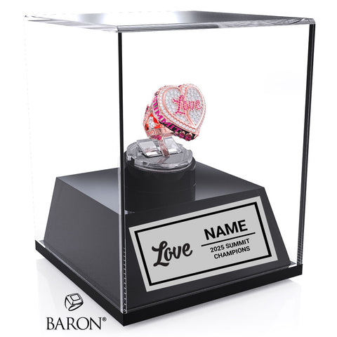 South Coast Cheer 2025 Love International Junior Level 1 Championship Display Case