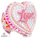 South Coast Cheer 2025 Love International Junior Level 1 Championship Ring - Design 1.3