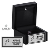 South Coast Cheer 2025 Miss Twist Large Senior 5 Championship Black LED Ring Box