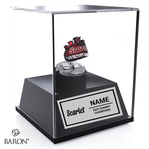 South Coast Cheer 2025 Scarlet Medium Senior 3 Championship Display Case