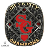 South Gate Baseball 2023 Championship Ring - Design 3.4