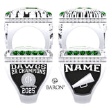 South Hills High School Cheer 2025 Championship Ring - Design 1.3