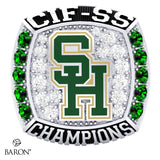 South Hills High School Cheer 2025 Championship Ring - Design 1.3