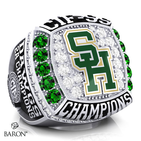 South Hills High School Cheer 2025 Championship Ring - Design 1.3