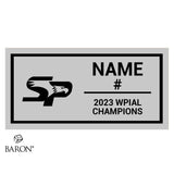 South Park High School Soccer 2023 Championship Black LED Ring Box