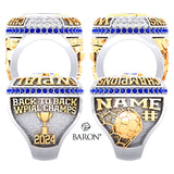 South Park High School Soccer 2024 Championship Ring - Design 3.1