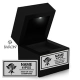 South San Francisco Football 2023 Championship Black LED Ring Box