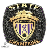 St. Augustine High School Boys Soccer 2024 Championship Ring - Design 2.4