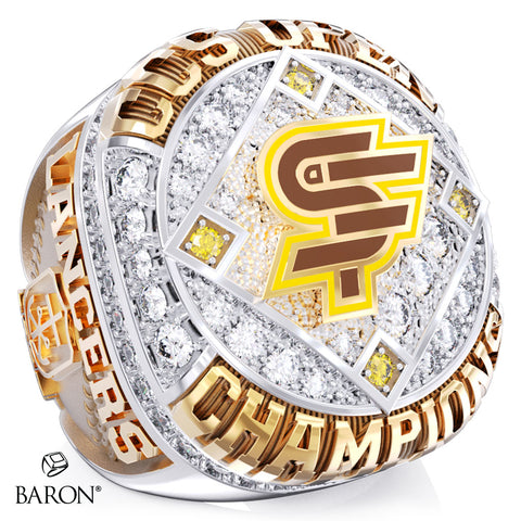 St. Francis High School Softball 2025 Championship Ring - Design 2.1