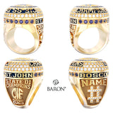 St. John Bosco Baseball 2025 Championship Ring - Design 3.10