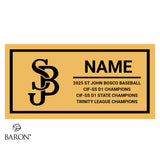 St. John Bosco Baseball 2025 Championship Ring - Design 3.10