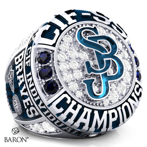 St. John Bosco Boys Wrestling 2025 Championship Ring - Design 2.4