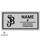 St. John Bosco Baseball 2024 Championship Black Standard Window Ring Box