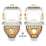 St. John Bosco Baseball 2024 Championship Ring - Design 1.7