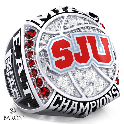 St. John's University Men's Basketball 2025 Championship Ring - Design 2.2