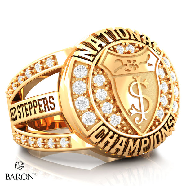 St. Joseph's Academy Red Steppers Dance 2024 Championship Ring - Design 2.1