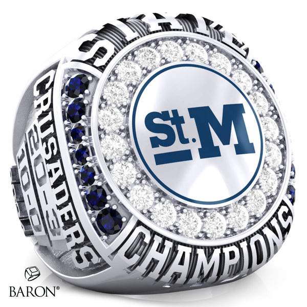 St. Mary's School Volleyball 2024 Championship Ring - Design 2.3