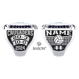 St. Mary's School Volleyball 2024 Championship Ring - Design 2.4