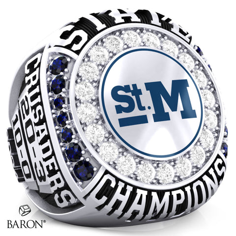 St. Mary's School Volleyball 2024 Championship Ring - Design 2.4