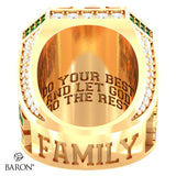 St. Vincent University Men's Hockey 2025 Championship Ring - Design 1.2