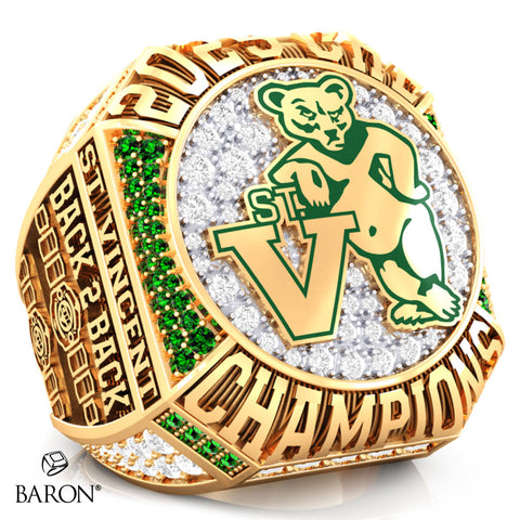St. Vincent University Men's Hockey 2025 Championship Ring - Design 1.2