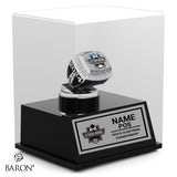 Stagg Bowl Officials 2024 Championship Display Case