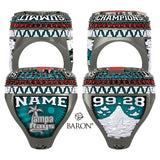Stingray Allstars Splash Cheer 2025 Championship Ring - Design 1.8