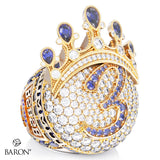 Stingray Allstars Royal Cheer 2025 Championship Ring - Design 1.2