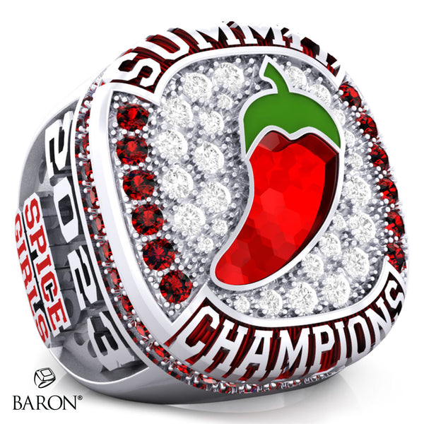 The Stingray Allstars Spice Cheer 2023 Championship Ring - Design 1.5