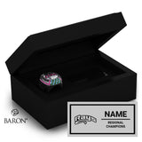 Stingrays Coconut Cheer 2023 Championship Ring Box