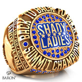 Stingrays UV Allstars Summit Cheer 2024 Championship Ring - Design 2.1