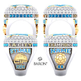 Sylmar High School Boys Soccer 2024 Championship Ring - Design 2.4