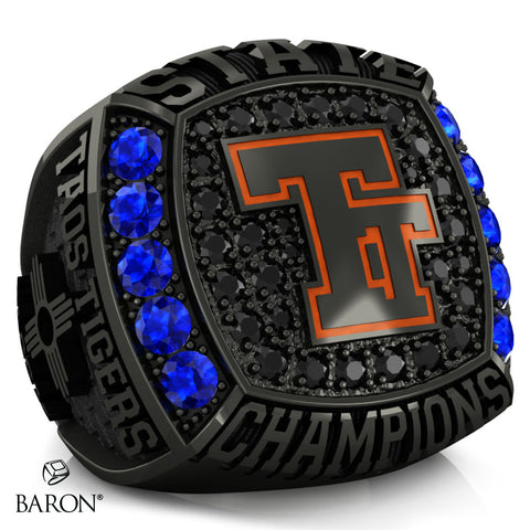 Taos Tiger High School Varsity Cheer 2024 Championship Ring - Design 2.1