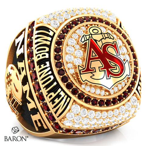 The Apprentice School Football Championship Ring - Design 2.1