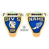 The Branson School Girls Cross Country 2024 Championship Ring - Design 2.3