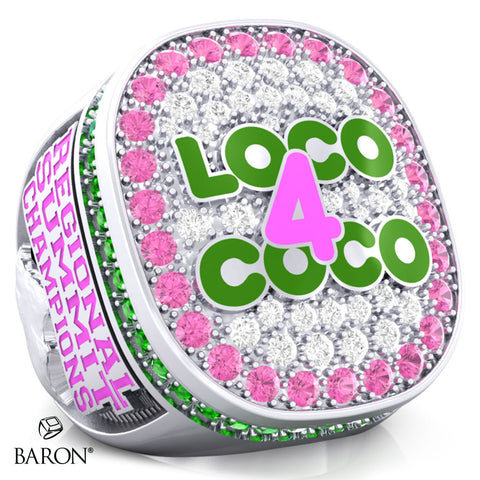 The Stingray Allstars Coconut 2024 Championship Ring - Design 1.4