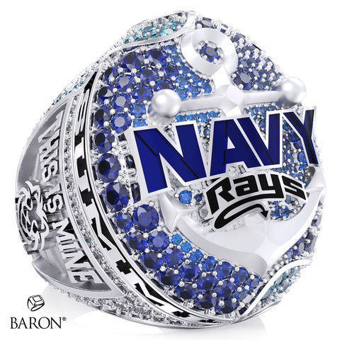 Stingray Allstars Navy Cheer 2025 Championship Ring - Design 1.5