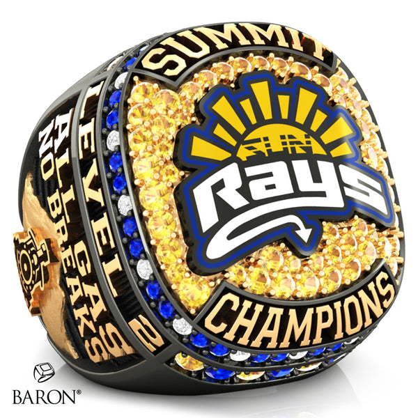 The Stingray Allstars Sun Rays 2024 Championship Ring - Design 1.7