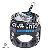 Stingrays’s Allstars Steel 2025 Championship Ring - Design 1.3
