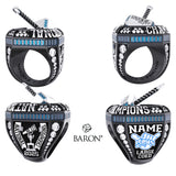 Stingrays’s Allstars Steel 2025 Championship Ring - Design 1.3