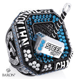 Stingrays’s Allstars Steel 2025 Championship Ring - Design 1.3