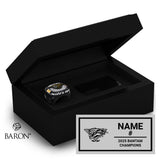 Triboro Titans Hockey 2025 Championship Black Standard Window Ring Box