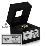 Triboro Titans Hockey 2025 Championship Black Window Ring Box