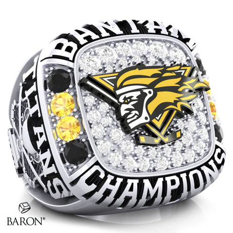 Triboro Titans Hockey 2025 Championship Ring - Design 4.1