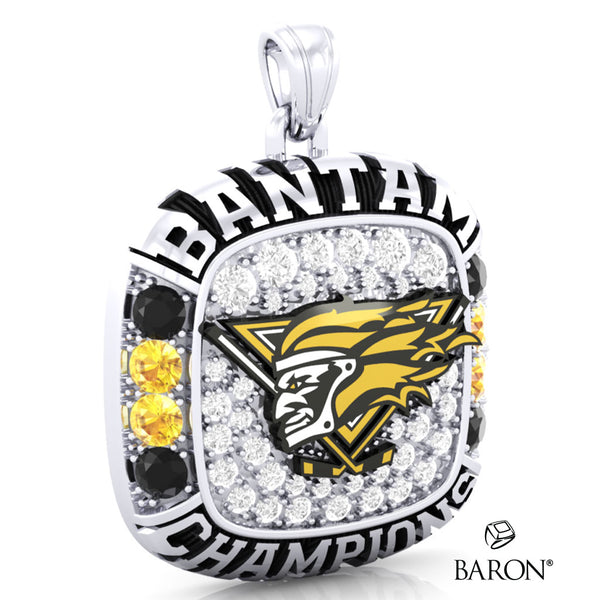 Triboro Titans Hockey 2025 Championship Ring Top Pendant - Design 4.2